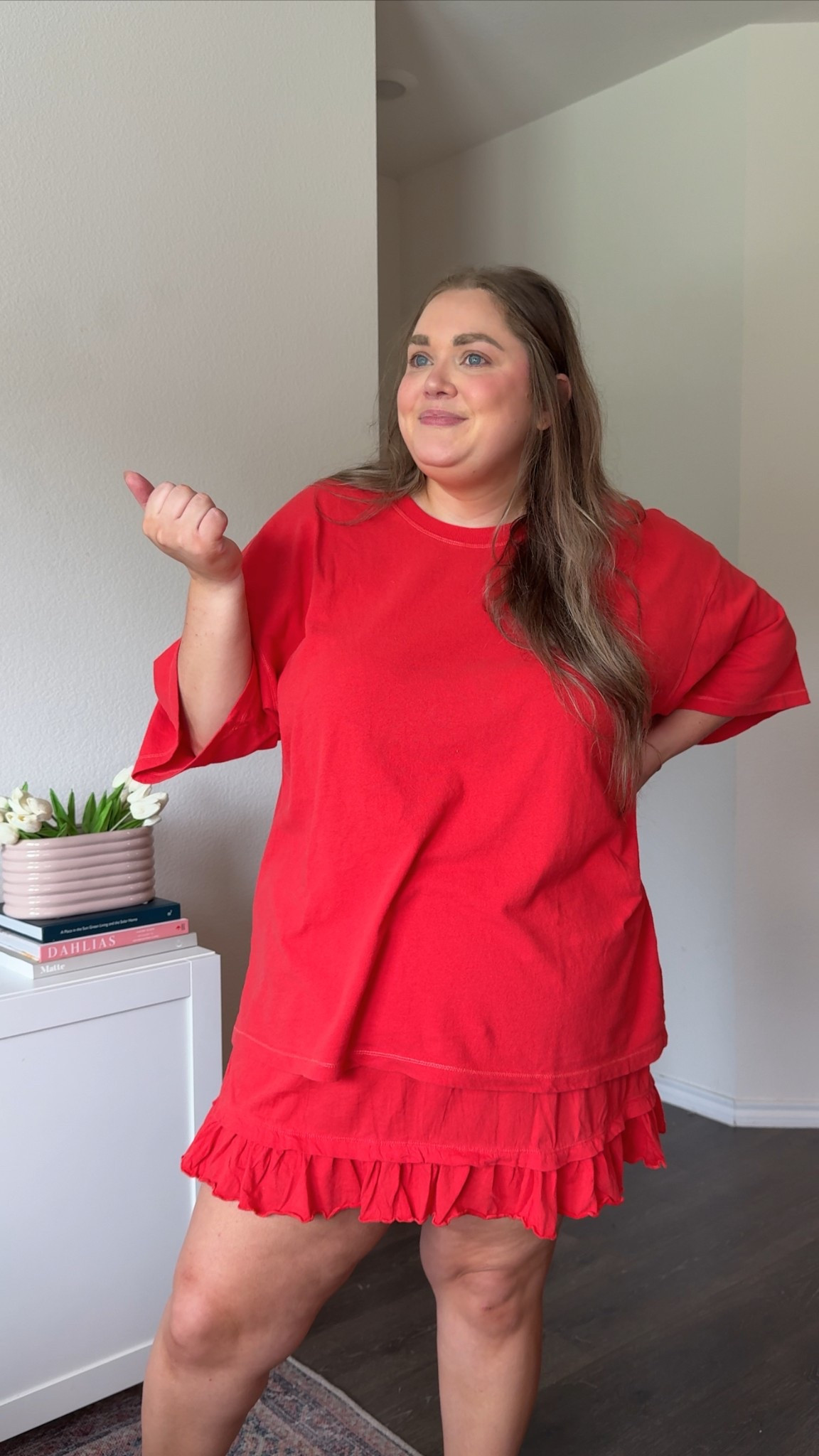 Free people matching skirt set wearing xl 

#LTKFindsUnder100 #LTKPlusSize