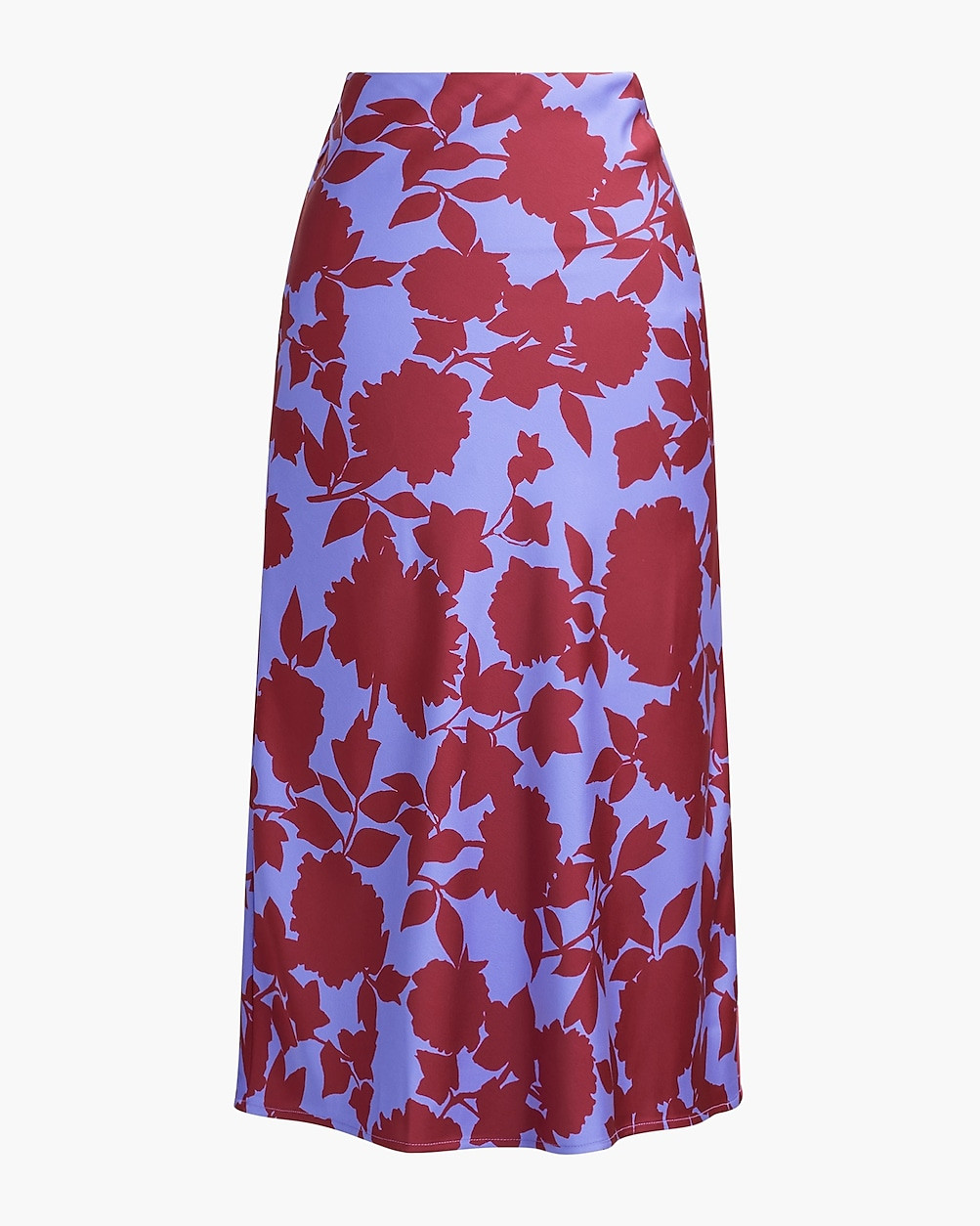 Printed bias slip skirt | J.Crew Factory