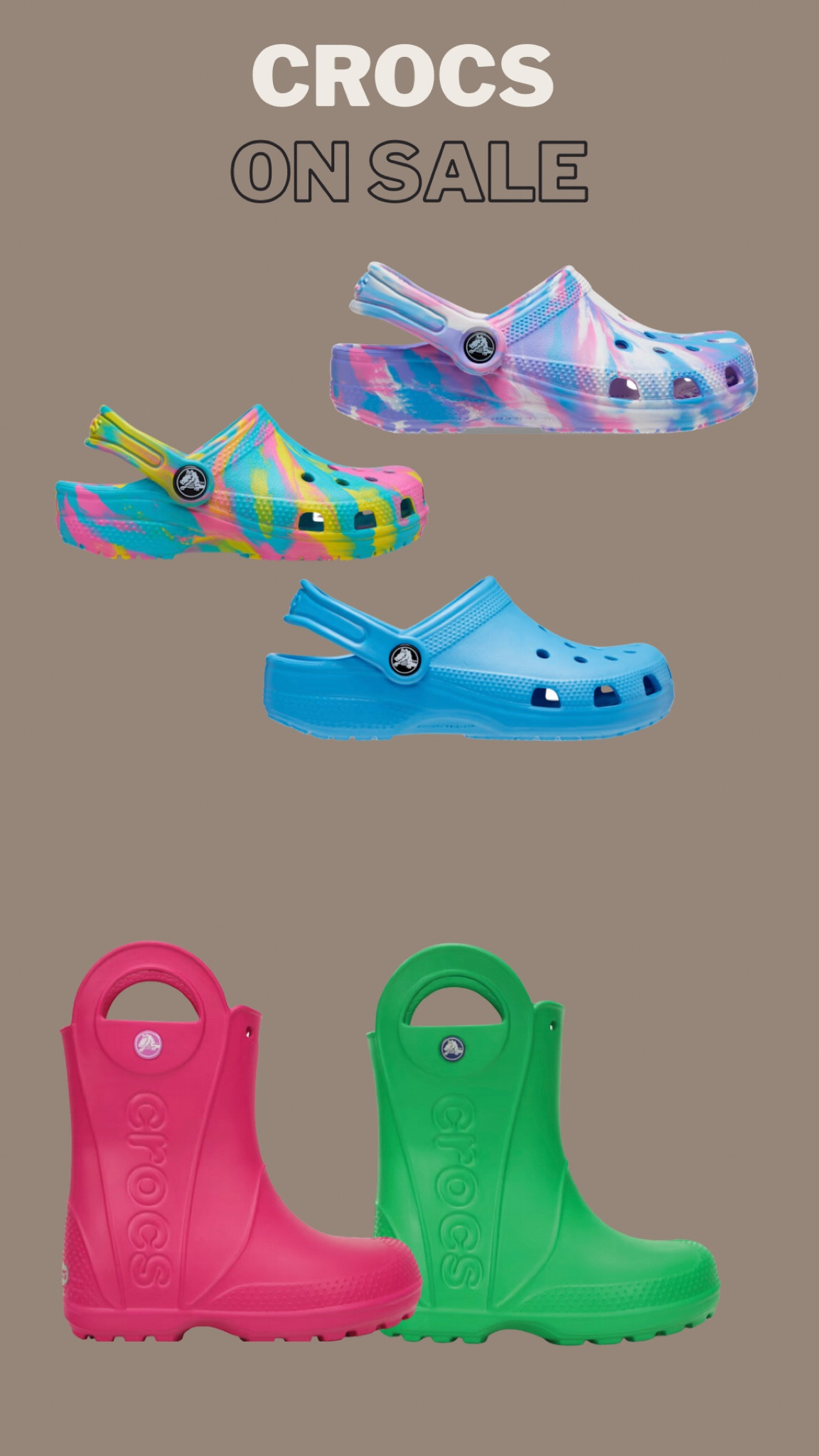 Crocs on sale! 


#LTKkids #LTKshoecrush #LTKfamily