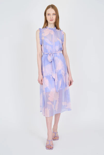 Gemma Dress - Periwinkle Iris | Christy Lynn
