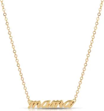 JURATE Hey Mama Pendant Necklace | Nordstrom | Nordstrom