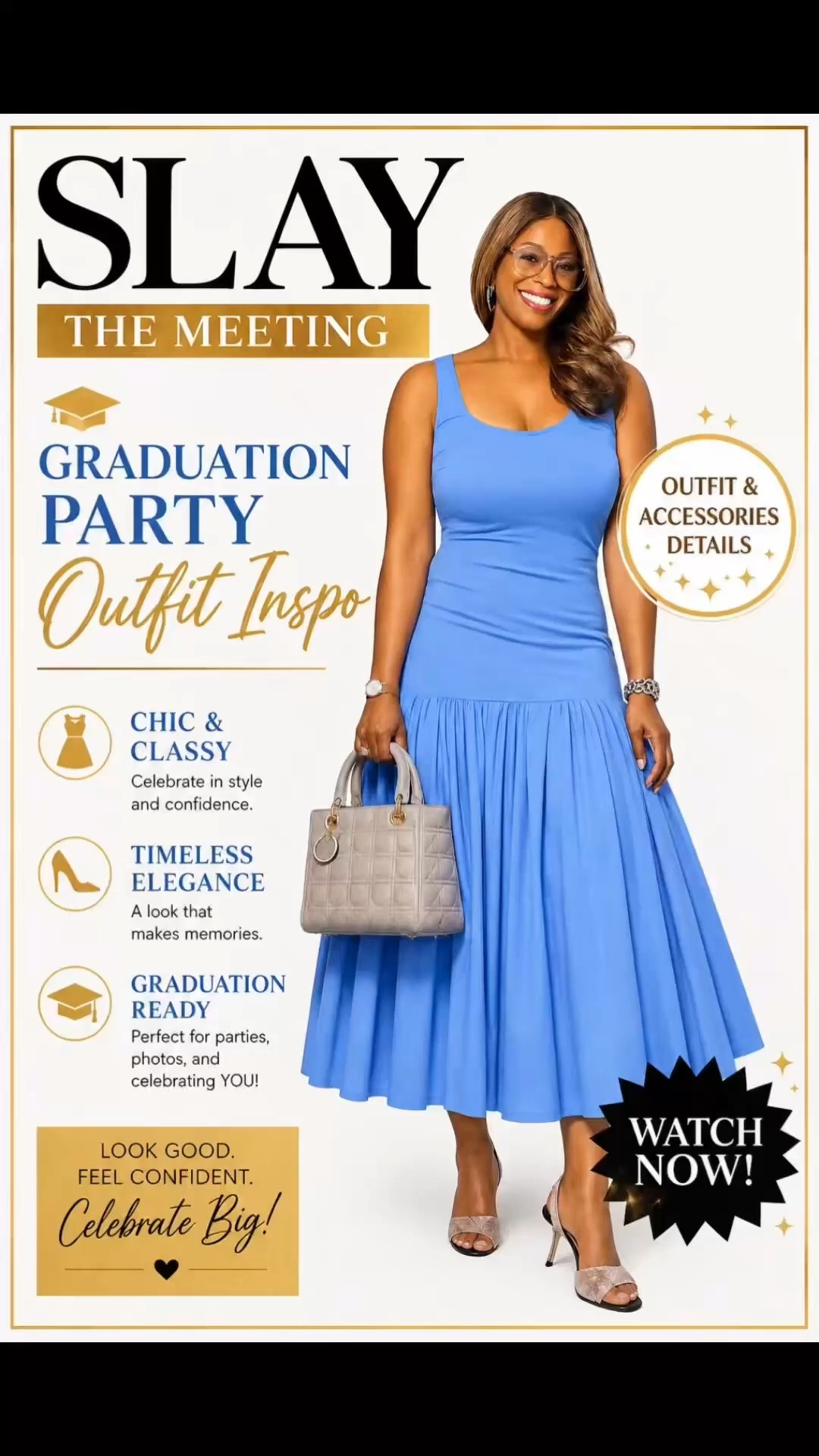 Graduation party ready in shades of blue 💙✨
This Express look is giving timeless elegance with a modern twist. The structured silhouette, flowing hemline, and silver accessories came together for the perfect celebration outfit. Chic, classy, and comfortable enough to celebrate every milestone in style. Sadly it is out of stock in this color, but I’ve linked similar styles.

Dressy without trying too hard… exactly how I like my occasion wear.

#LTKootd #LTKMidsize #LTKOver40