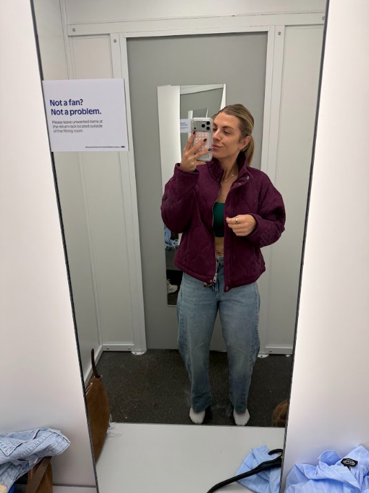 Walmart is coming through with the cutest fall fashion finds! This cozy quilted jacket paired with relaxed jeans is the perfect easy outfit for crisp days and casual plans. The rich burgundy color adds a gorgeous seasonal touch, while the denim keeps the look effortlessly cool. An affordable fall outfit that looks put together without trying too hard. Definitely adding this Walmart jacket and jeans combo to the repeat-wear rotation. 🍂🤎✨
#WalmartFashion #WalmartFinds #WalmartStyle #FallFashion #FallOutfitIdeas #AffordableFashion #QuiltedJacket #WomensFallFashion #CasualFallOutfit #DenimStyle 

 #LTKootd