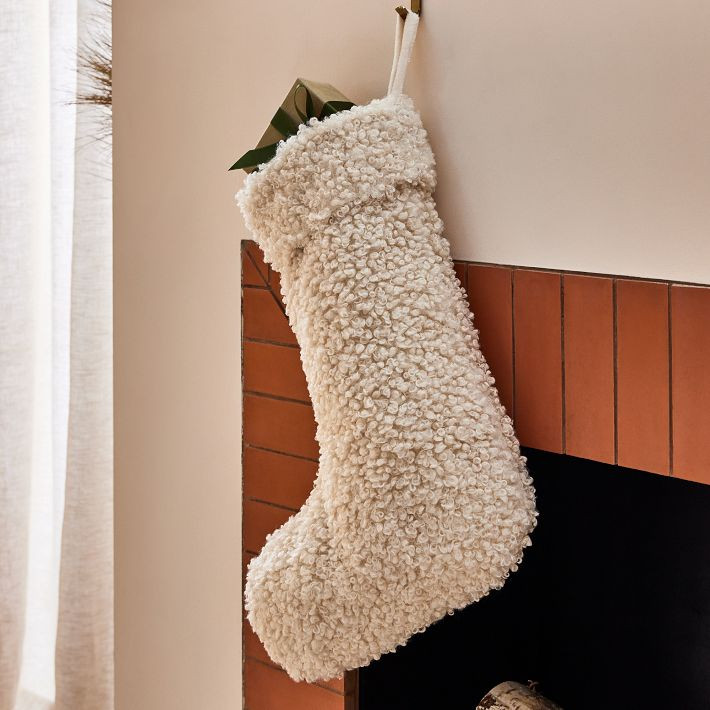 Boucle Stocking | West Elm (US)