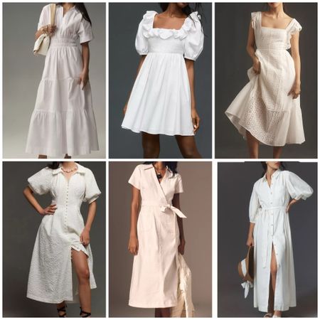 The classic summer white dress. 

#LTKTravel #LTKWedding #LTKWorkwear