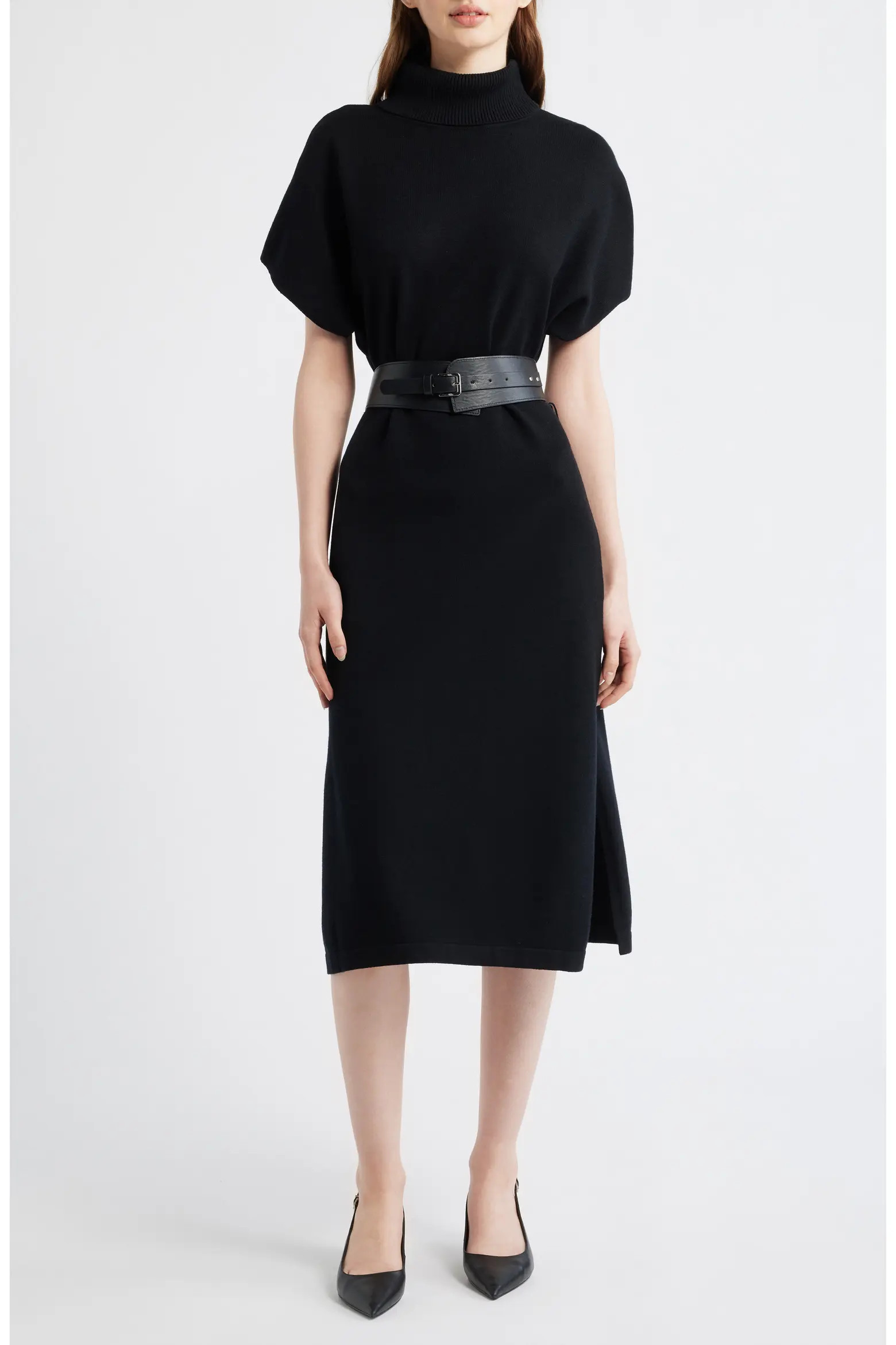 Turtleneck Midi Sweater Dress (Women) | Nordstrom | Nordstrom