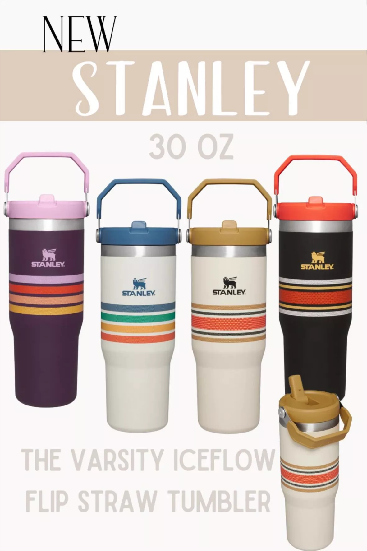 Stanley IceFlow Flip Straw Tumbler 30 oz