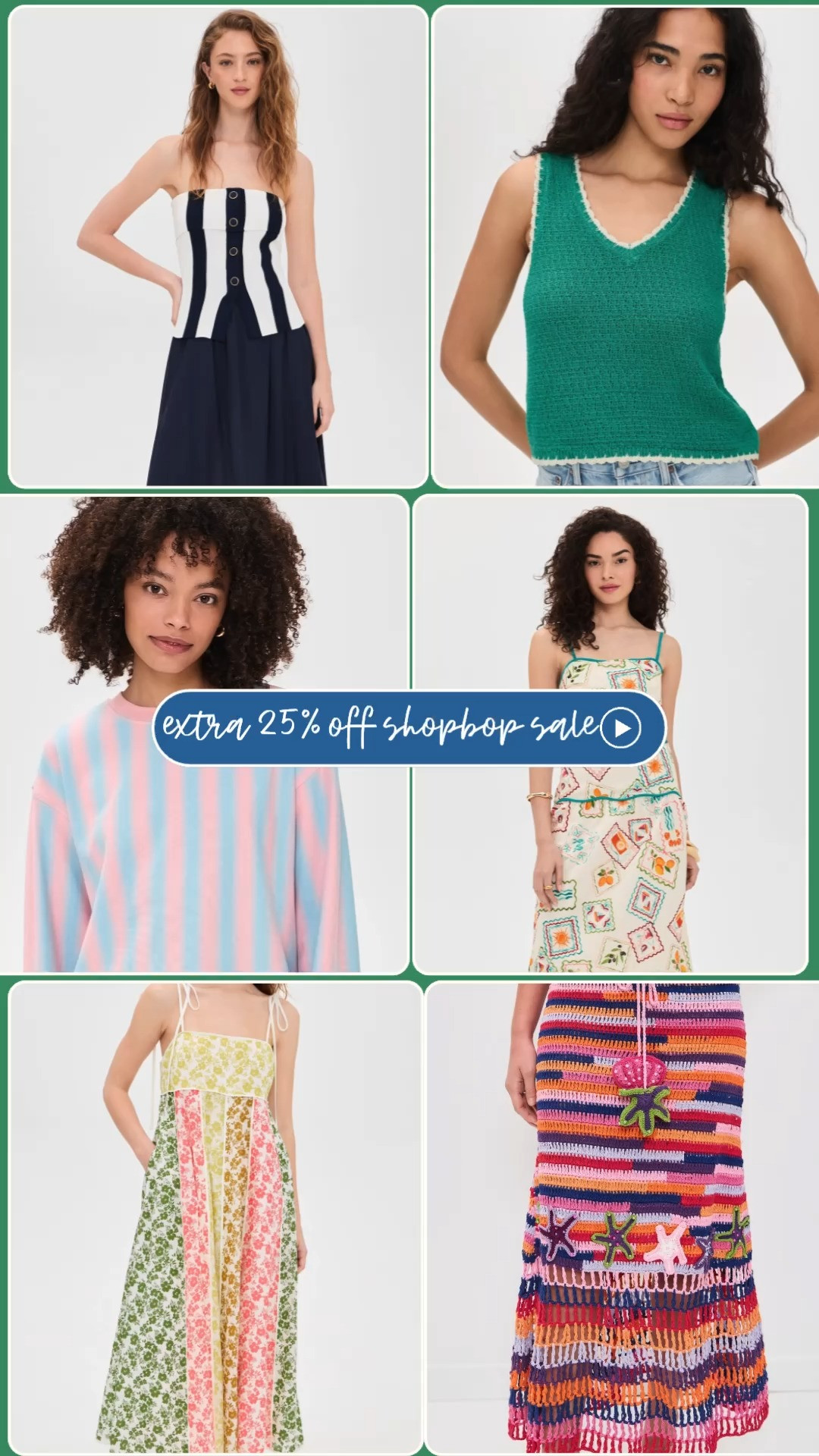 Extra sale = extra temptation 😍🛍️

Shopbop just marked down the sale section even more, and these are the finds I'm eyeing for summer. Run, don't walk! 

 #LTKootd #LTKSeasonal #LTKSaleAlert