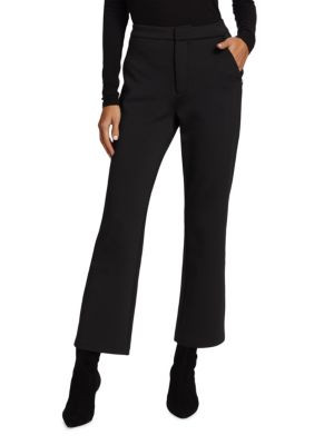 Cropped Shiny Scuba Pants | Saks Fifth Avenue OFF 5TH