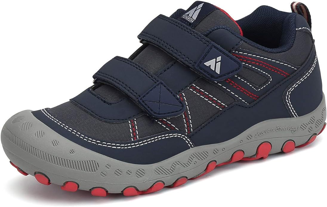 Mishansha Boys Girls Hiking Shoes Kids Anti Collision Non Slip Sneakers Outdoor Trekking Walking ... | Amazon (US)