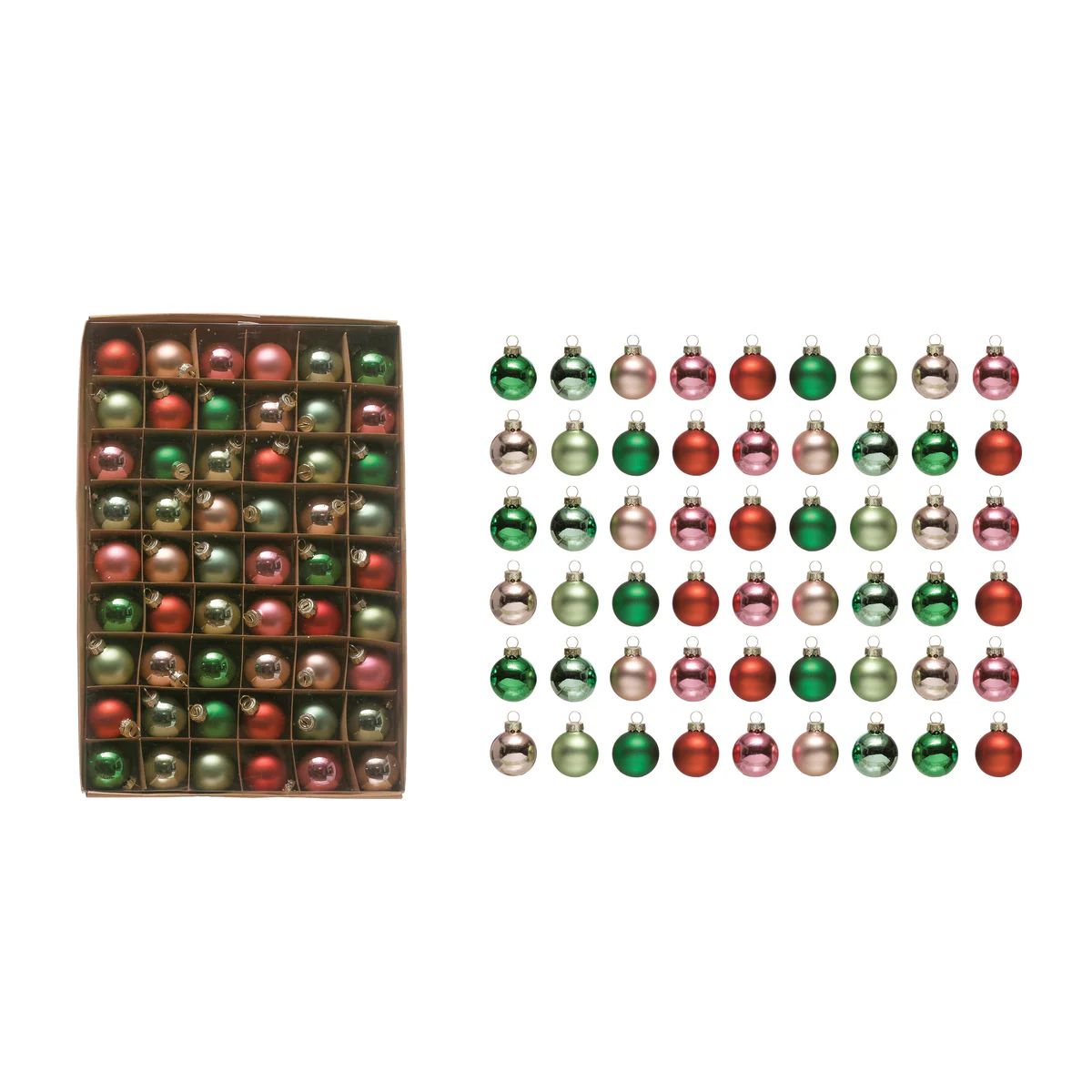 RED & GREEN ORNAMENT SET | Cooper at Home