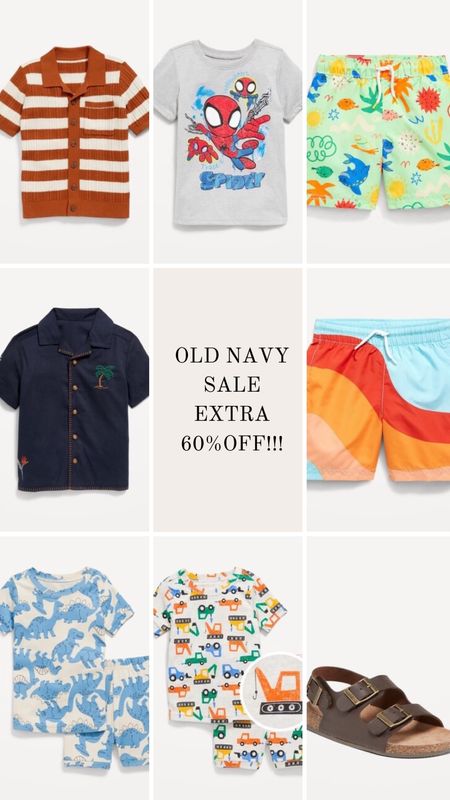 Finally some cute toddler boy clothes at old navy! All of it is 60% off!!! 

#LTKsalealert #LTKSeasonal