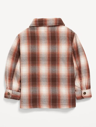 Plaid Pocket Shacket for Toddler Boys | Old Navy (CA)