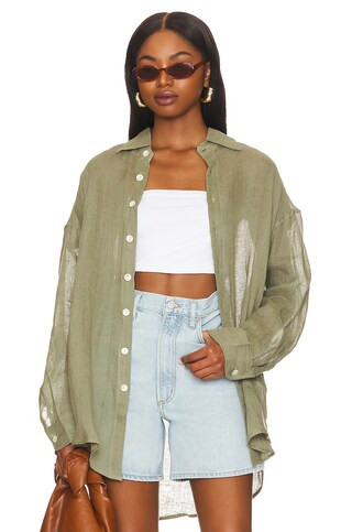 Playa Oversized Shirt Dress
                    
                    vitamin A | Revolve Clothing (Global)