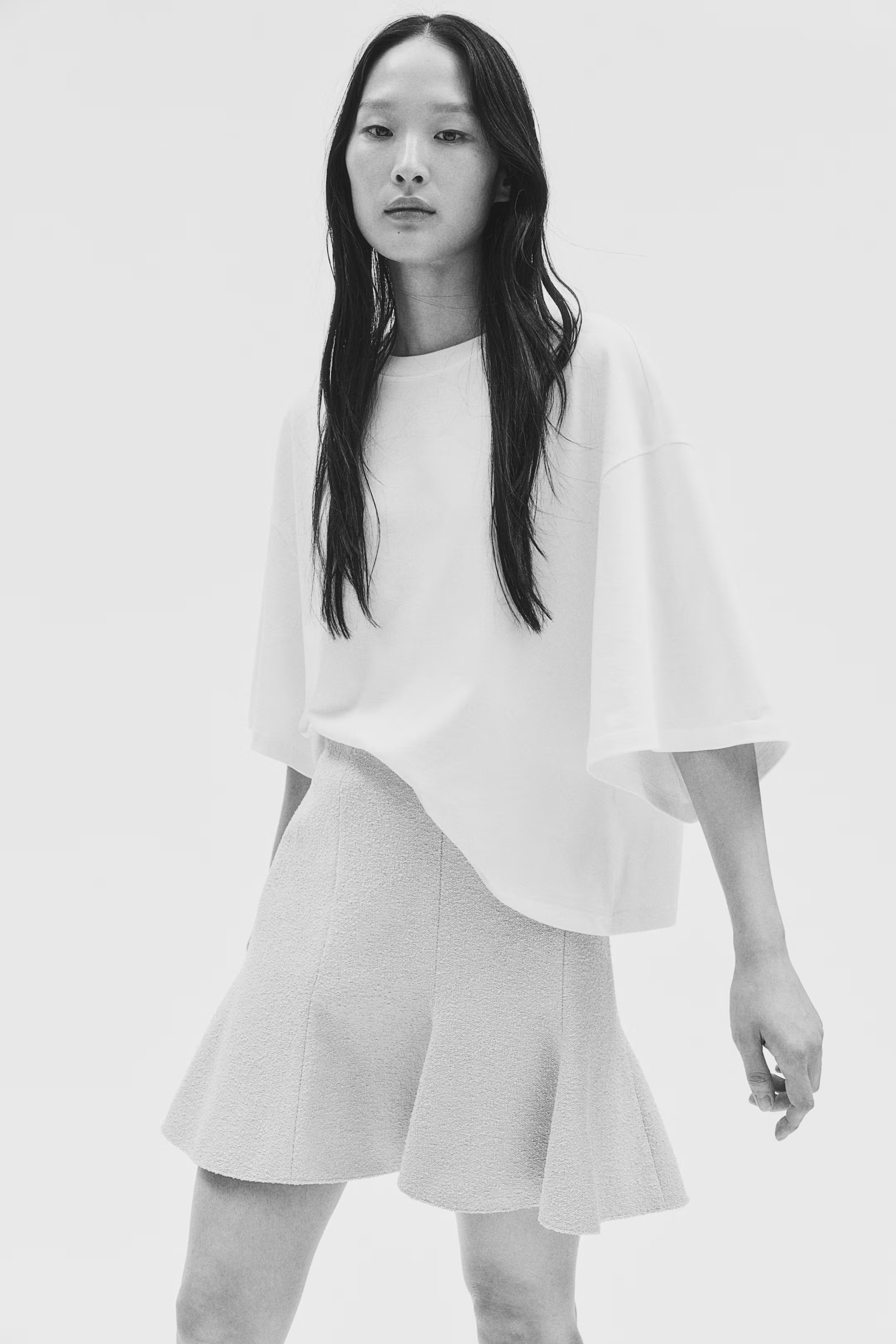 Flared-Hem Skirt | H&M (US + CA)