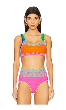BEACH RIOT Andy Top in Technicolor Rays from Revolve.com | Revolve Clothing (Global)