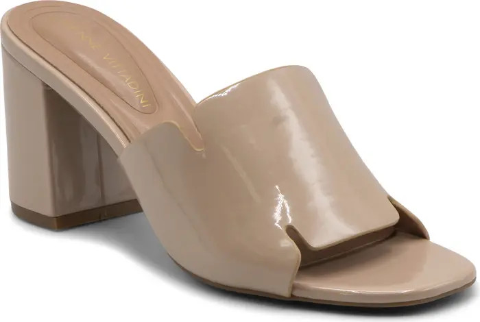 Adrienne Vittadini Abstract Block Heel Sandal (Women) | Nordstromrack | Nordstrom Rack