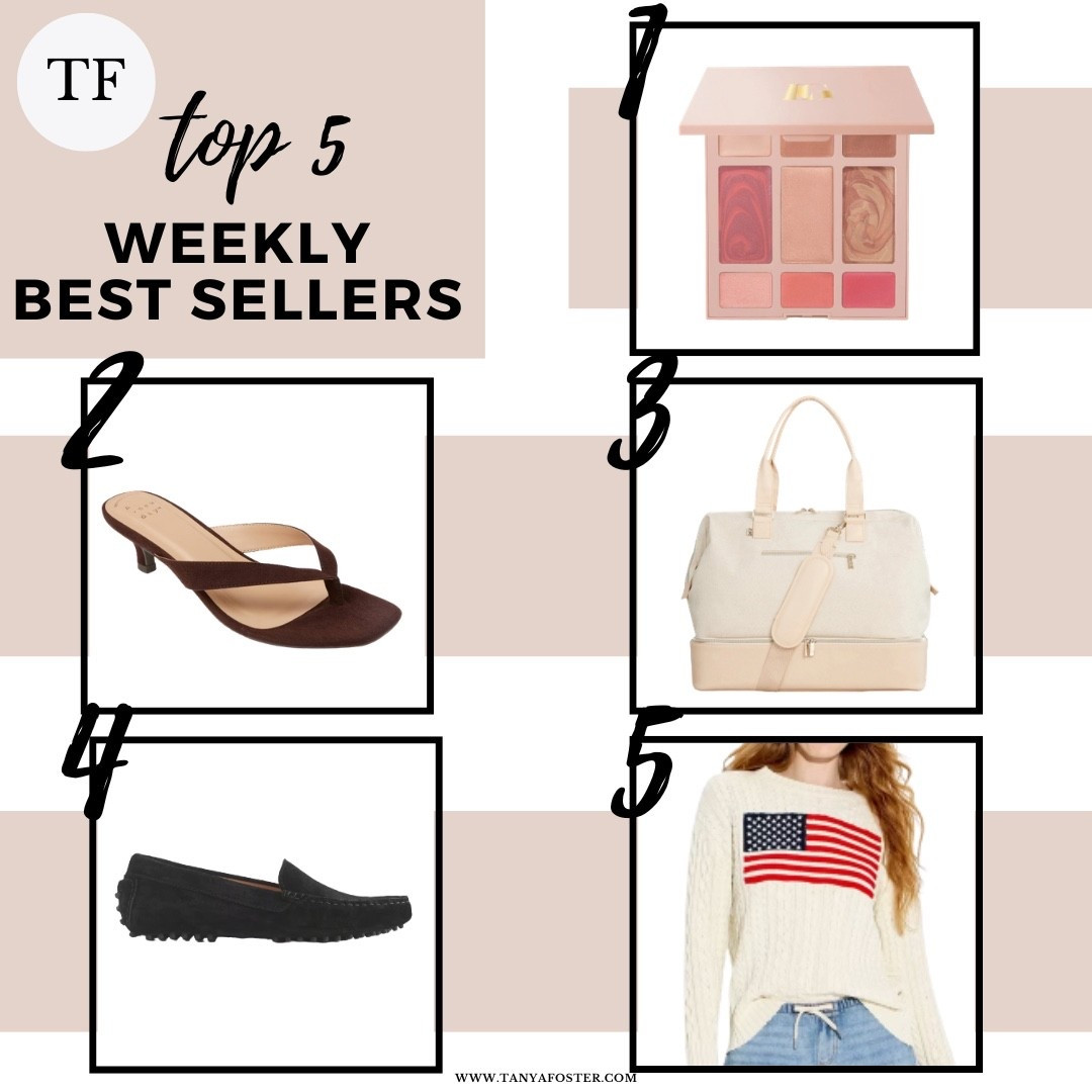 This week’s top 5 best sellers!

#LTKSeasonal #LTKBeauty #LTKootd