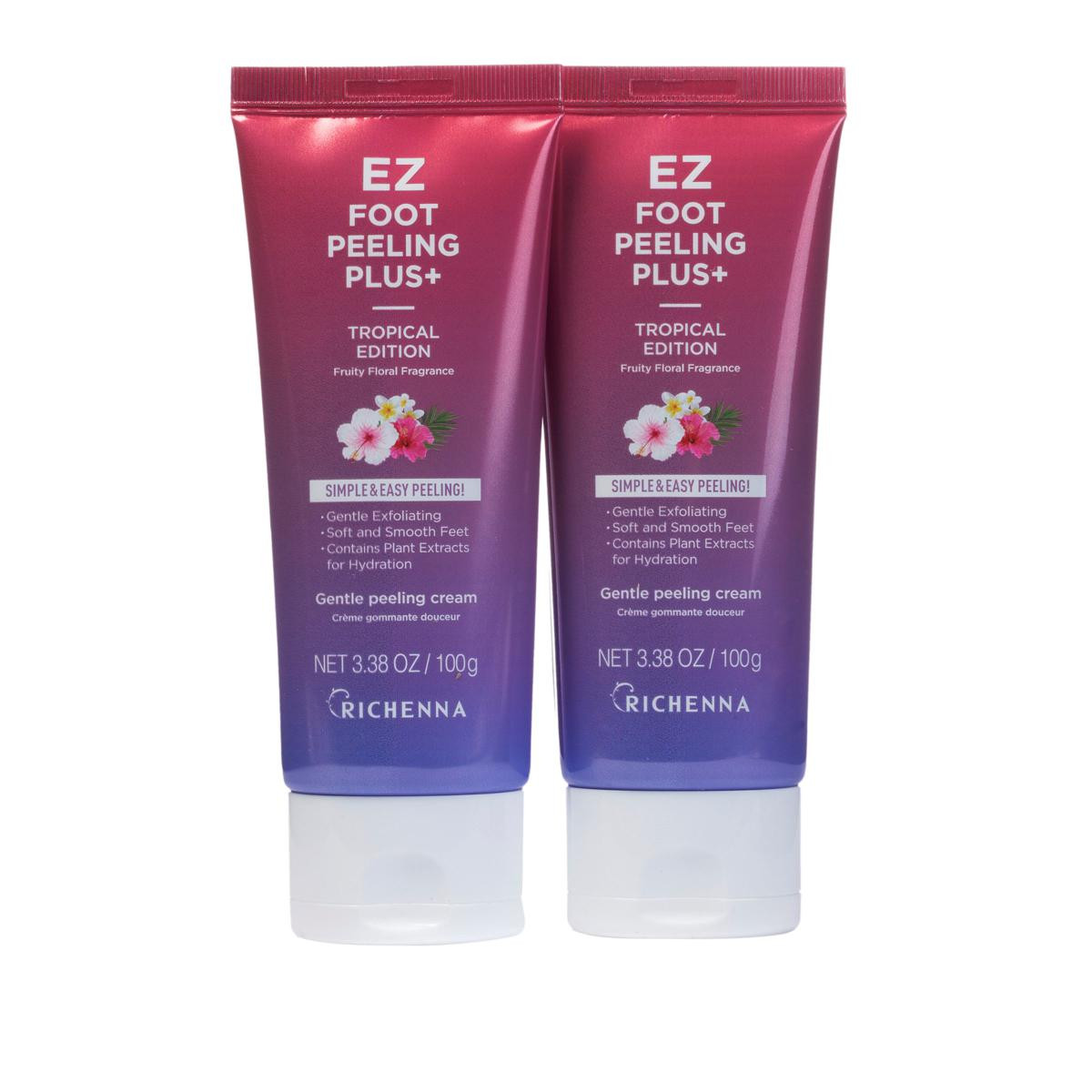 The Beauty Spy EZ Foot Tropical 2-pack | HSN