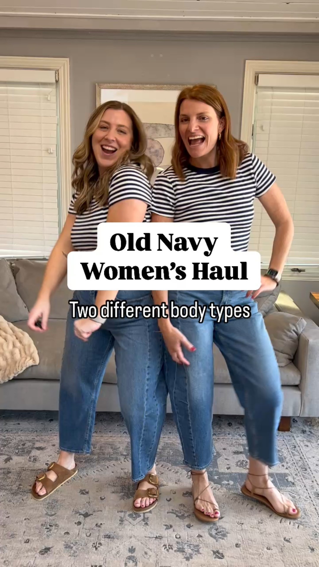 Old Navy try on for Spring and summer! Loving these easy everyday pieces to wear around. Sizing reminders:
Karlie (left): 5’6”, tops/dresses L, bottoms L or 30/31
Meggie (right): 5’8”, tops/dresses S/M, bottoms M or 29

#LTKSeasonal #LTKActive