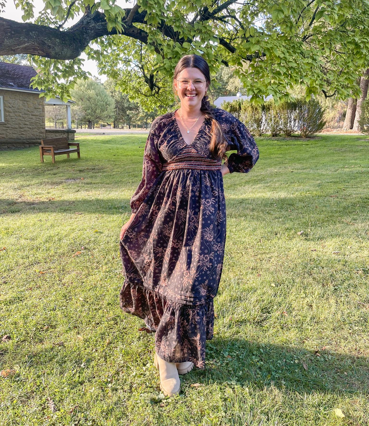 Free People dress dupe (Golden Hour Maxi Dress) from Amazon that actually turned out AMAZING!!! I got my normal size, medium! Wore it to a wedding!! 

#LTKstyletip #LTKHoliday