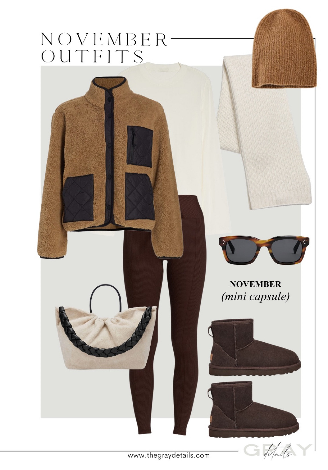 Fleece jacket outfit idea, cozy casual outfit idea, thanksgiving outfit, fall outfit, cozy gifts for her, travel outfit 

#LTKSeasonal #LTKstyletip #LTKtravel