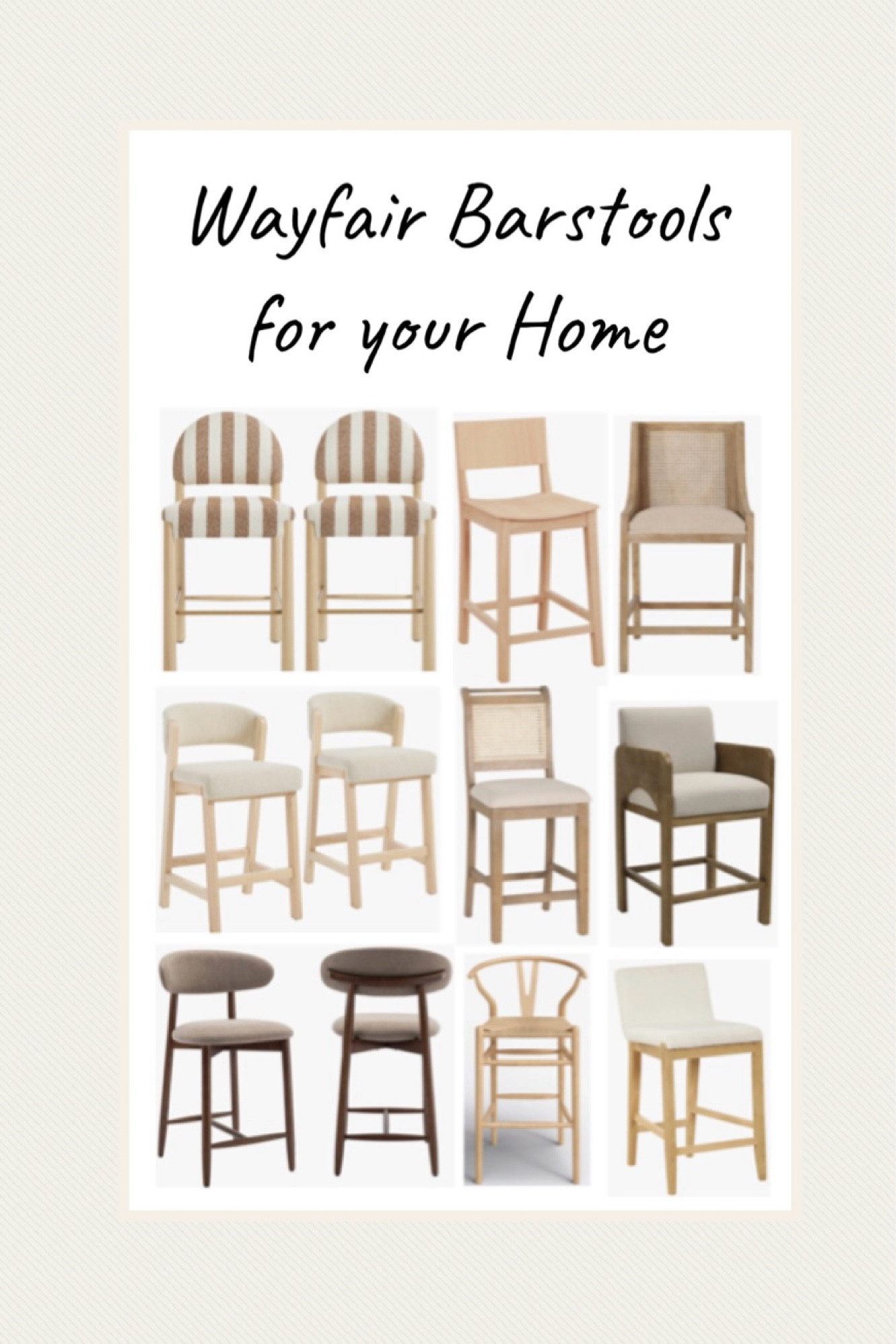 Kitchen barstools I’m loving from Wayfair right now! 

#kitchen #wayfair 

#LTKHome #LTKSeasonal
