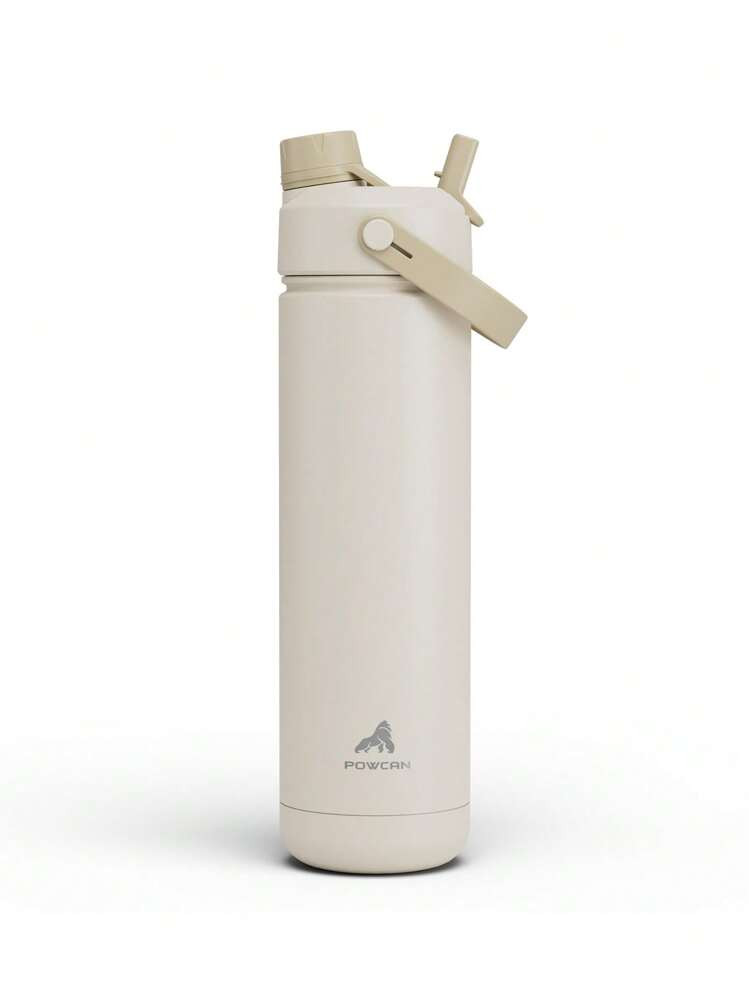 26oz Insulated Water Bottle With 2-In-1 Straw Lid, 24 Hours Cold Retention, Leak-Proof, Stainless Steel Double Wall, Suitable For Sports, Fitness, Travel And School | SHEIN