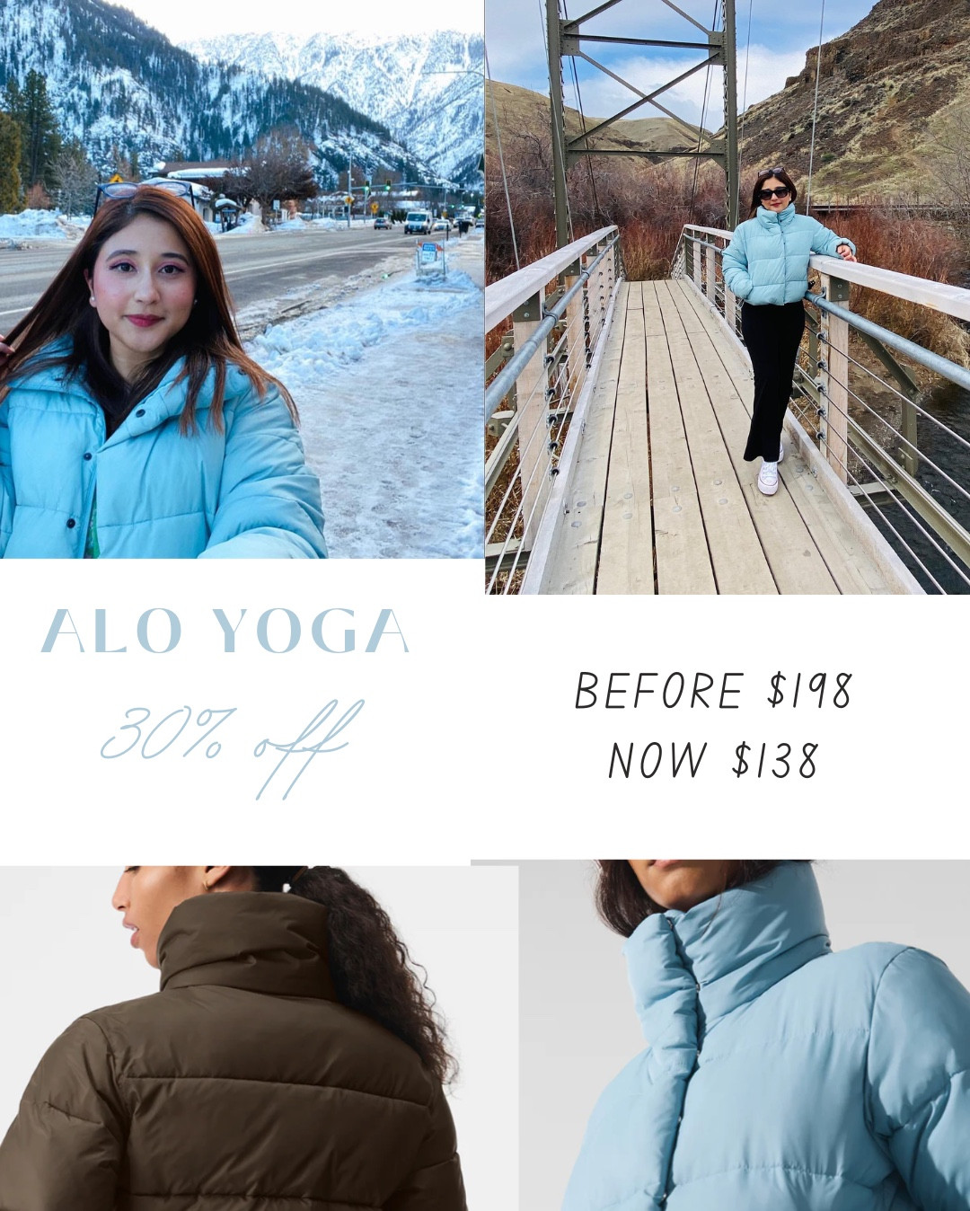 Gold rush puffer from Alo
Wearing size S
Available in 4 shades:
Black
Toasted almond
Espresso
Celestial blue

#LTKSaleAlert #LTKCyberWeek #LTKSeasonal