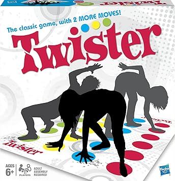 Twister Game, Party Game, Classic Board Game for 2 or More Players, Indoor and Outdoor Game for K... | Amazon (US)