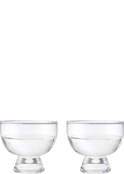 Crystal Mezcal Glasses 2 Pack by Viski | Total Wine