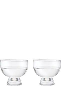 Crystal Mezcal Glasses 2 Pack by Viski | Total Wine