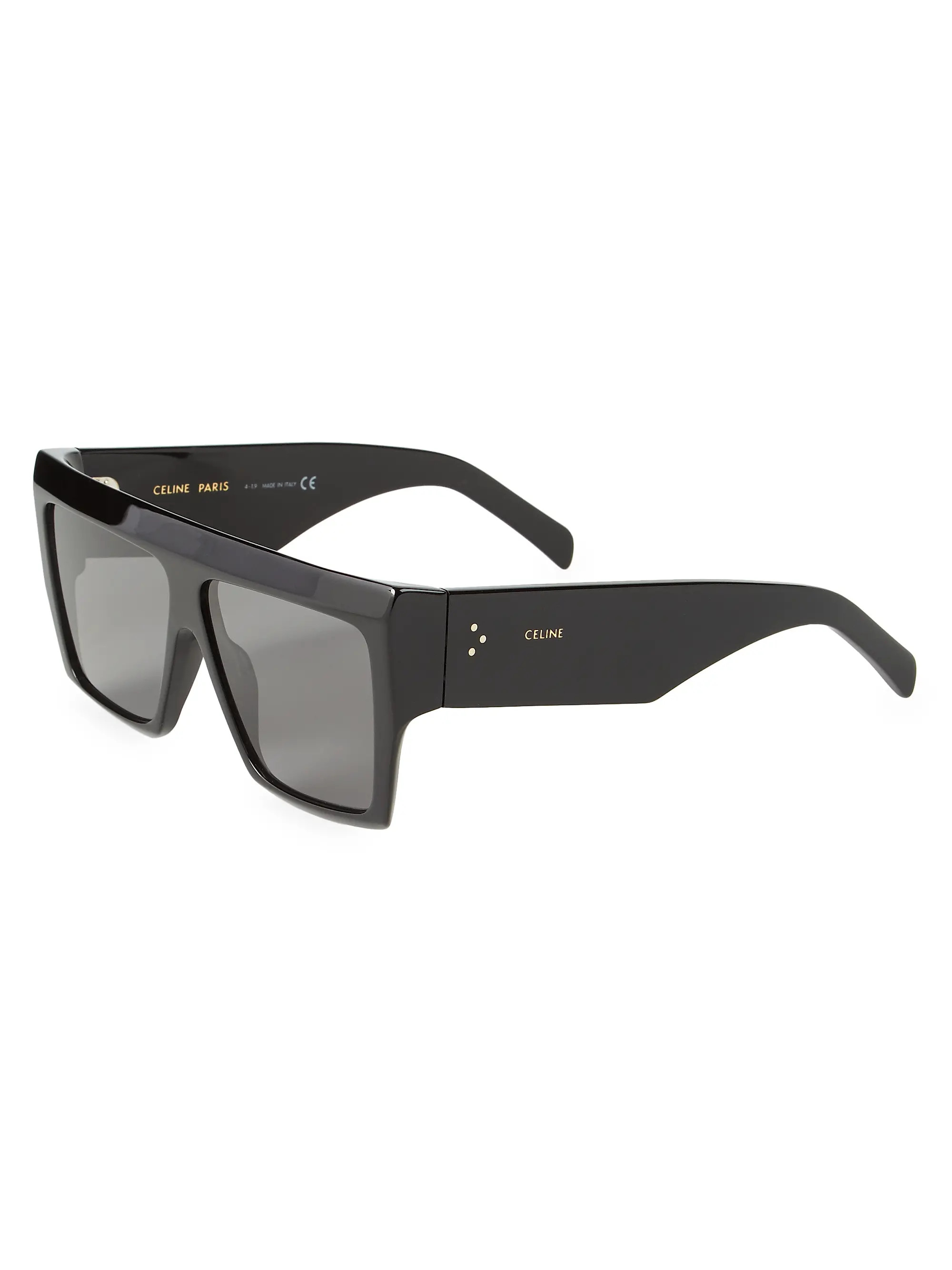 CELINE 60MM Flat-Top Square Sunglasses | Saks Fifth Avenue | Saks Fifth Avenue