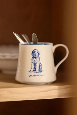 Molly Hatch Stoneware Dog Mug | Anthropologie (US)