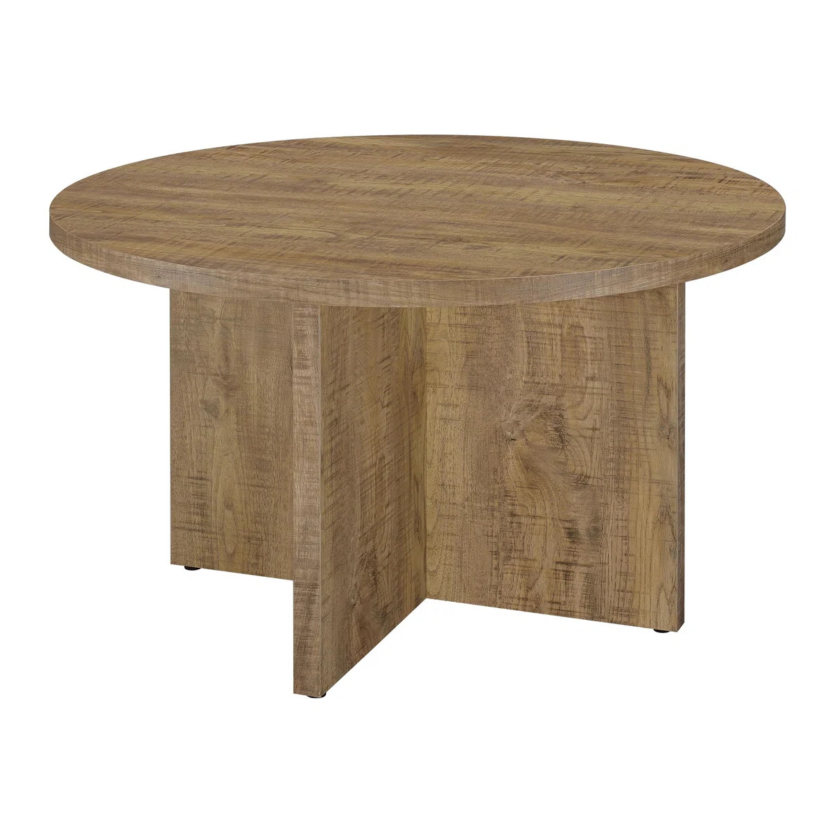 Round 47-inch Composite Wood Dining Table Mango | Wayfair North America