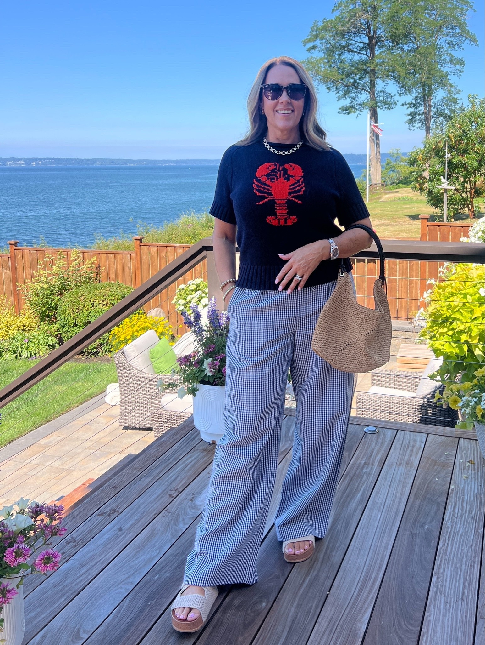 nautical OOTD 
Aritzia 
Walmart

#LTKootd #LTKSeasonal #LTKSaleAlert