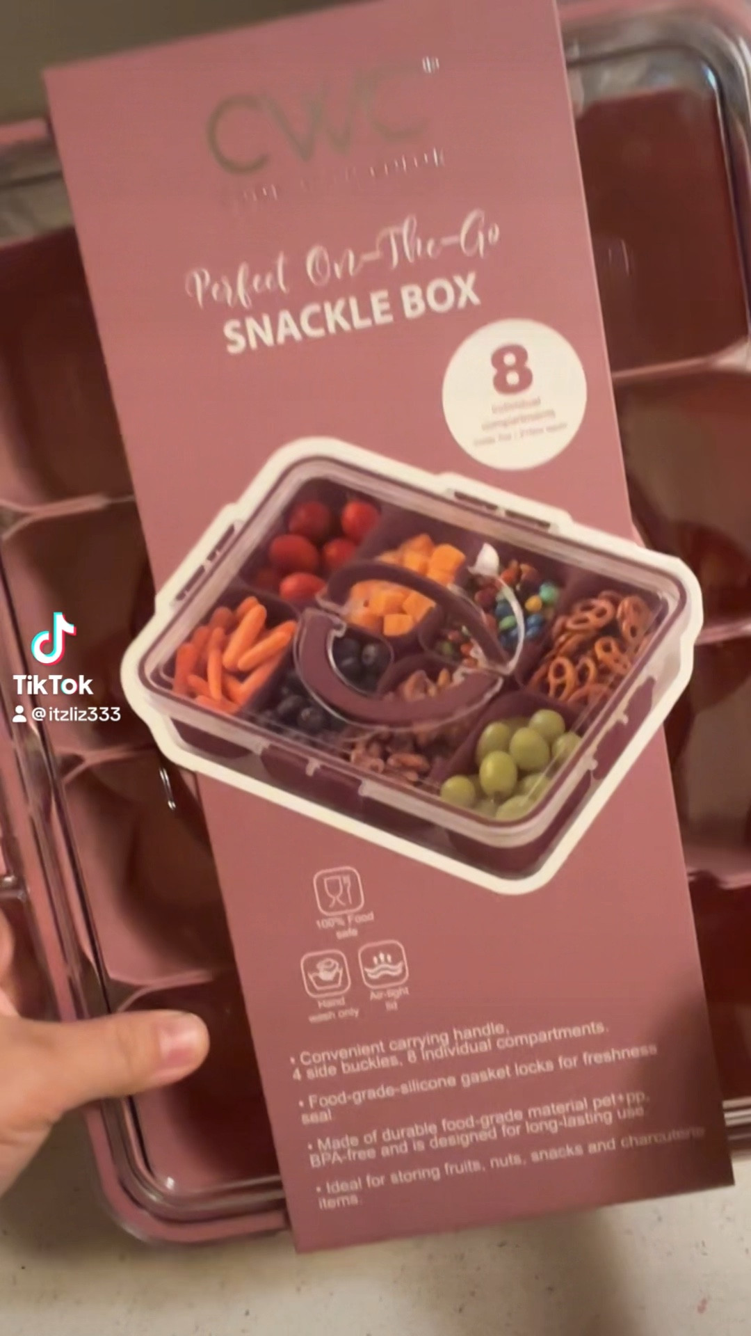 Treat yourself to an on-the-go snack box! Perfect for a date night, movie night, kids, snack, or for yourself! ✨💕👀 

#LTKGiftGuide #LTKFamily #LTKWatchNow