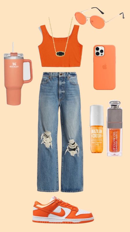 Spring/ summer outfit ! Orange aesthetic🧡🧡
#springoutfit #summeroutfit #outfitideas

#LTKstyletip #LTKSeasonal #LTKunder50