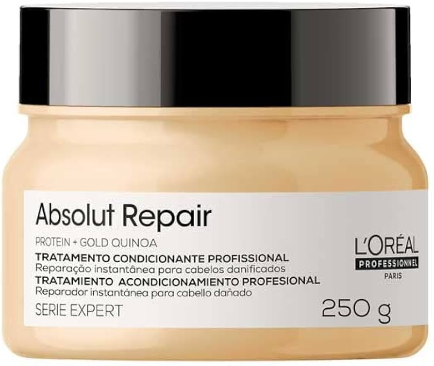 L'Oréal Professionnel Máscara Capilar Absolut Repair, Tratamento Capilar Proteico Para Nutriç... | Amazon (BR)