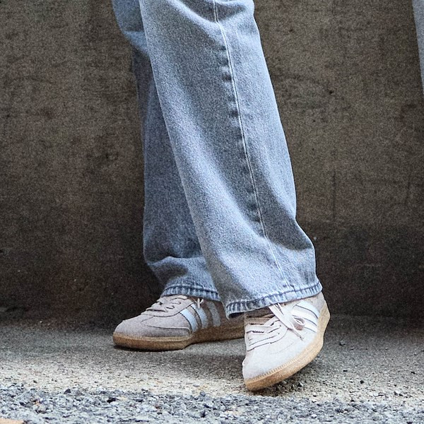 Womens adidas Samba OG Athletic Shoe - Wonder Taupe / White | Journeys