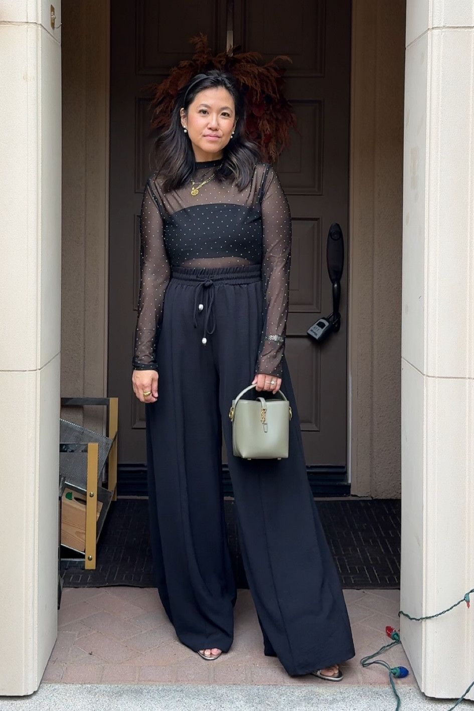 Sparkles and black pants 

#LTKmomlife #LTKootd