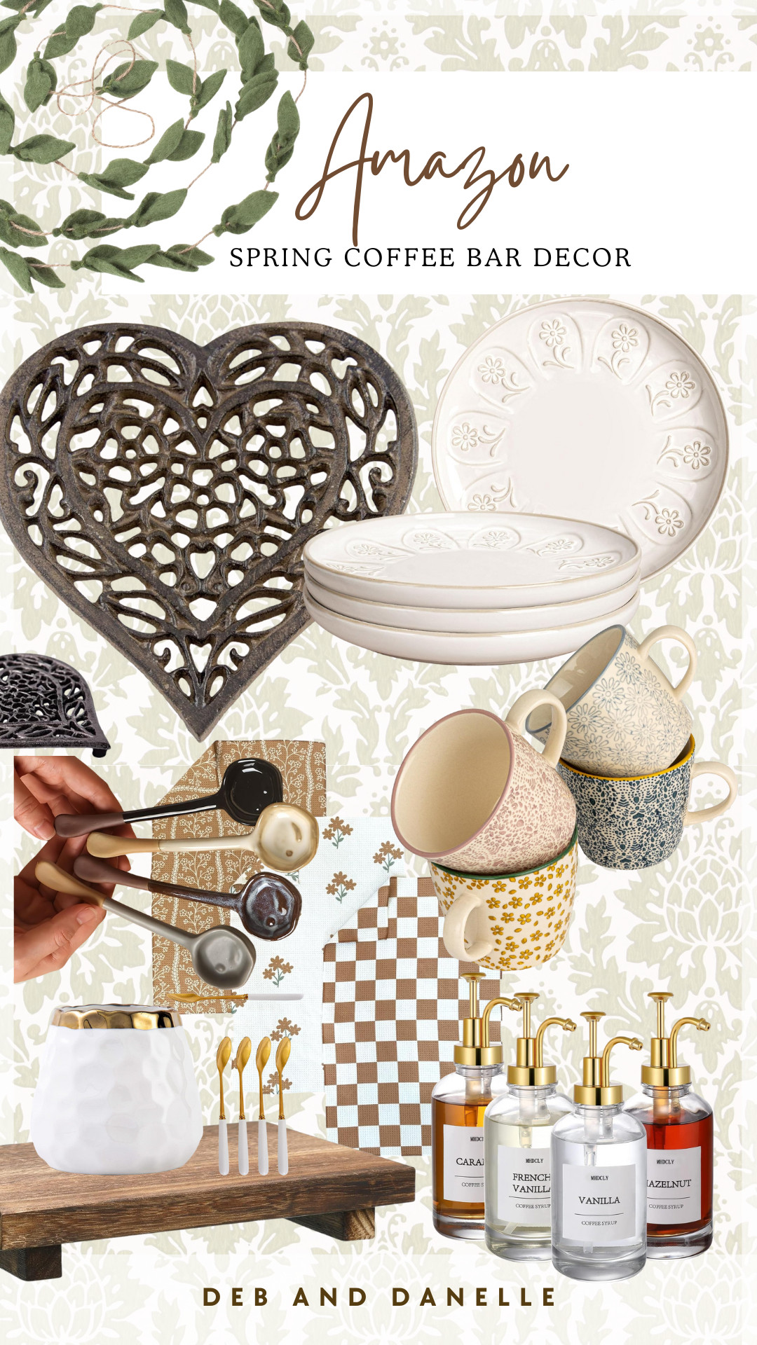 Check out these cute decor pieces for your coffee bar, including some of our favorites! From spoons to towels, these items are perfect for spring. 

 #LTKSeasonal #LTKHome