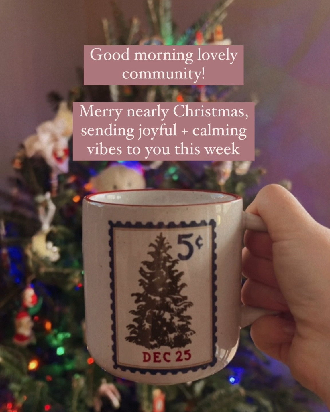The cutest Christmas mug from Joanna Gaines Magnolia line at Target! 🎄✨☕️ Merry nearly Christmas to your family from mine  🫶🏻

#LTKFindsUnder50 #LTKHoliday #LTKSeasonal