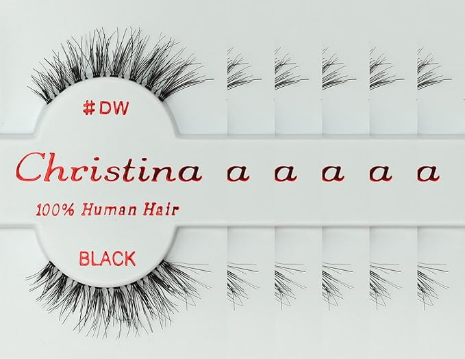 Christina 6 Pack False Eye Lashes Style DW | Amazon (US)