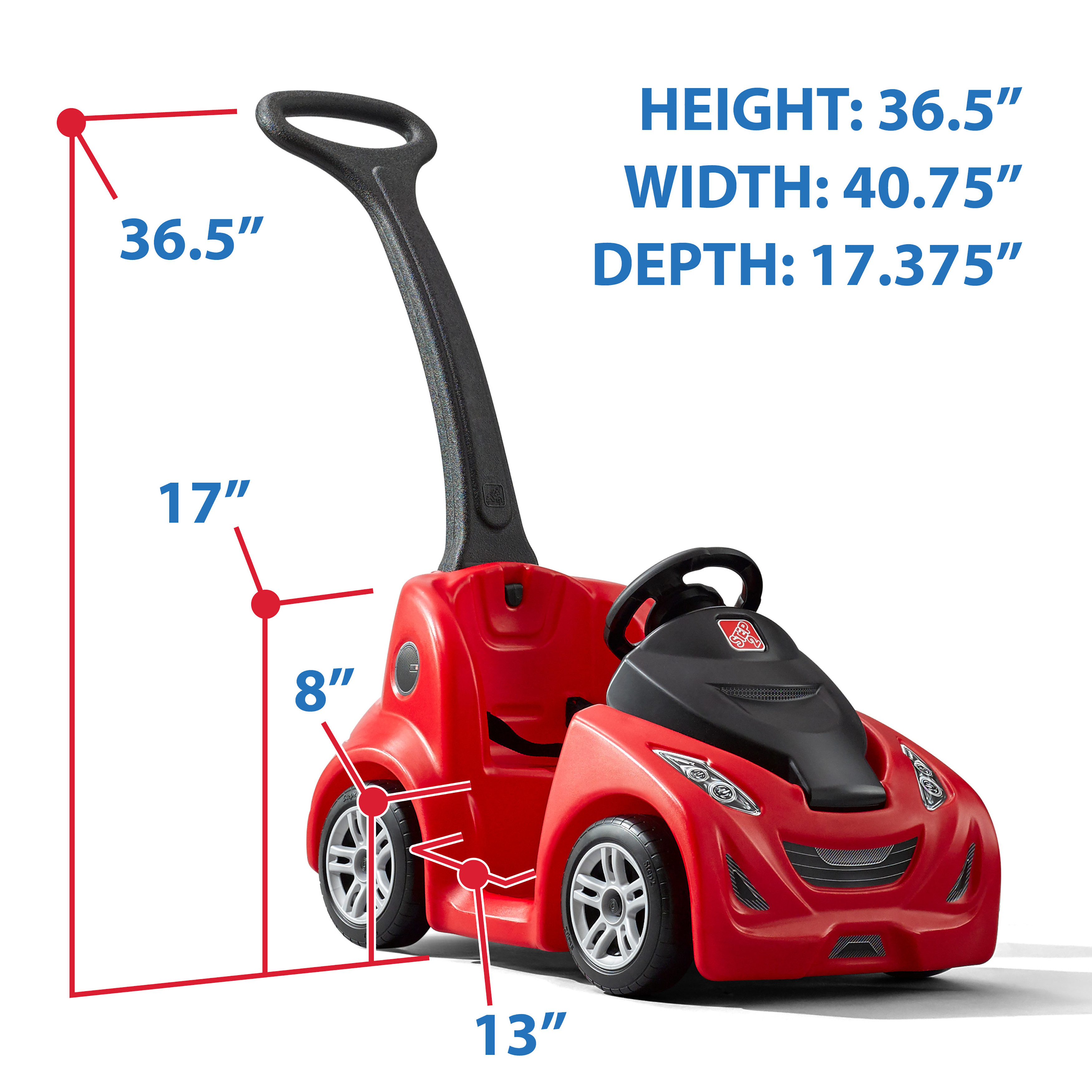 Step2 Red Push-Around Buggy GT Push Car and Toddler Toy for Kids | Walmart (US)