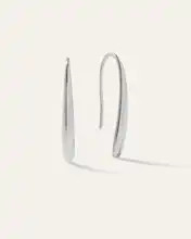 Silver Threader Drop Earrings | Quince