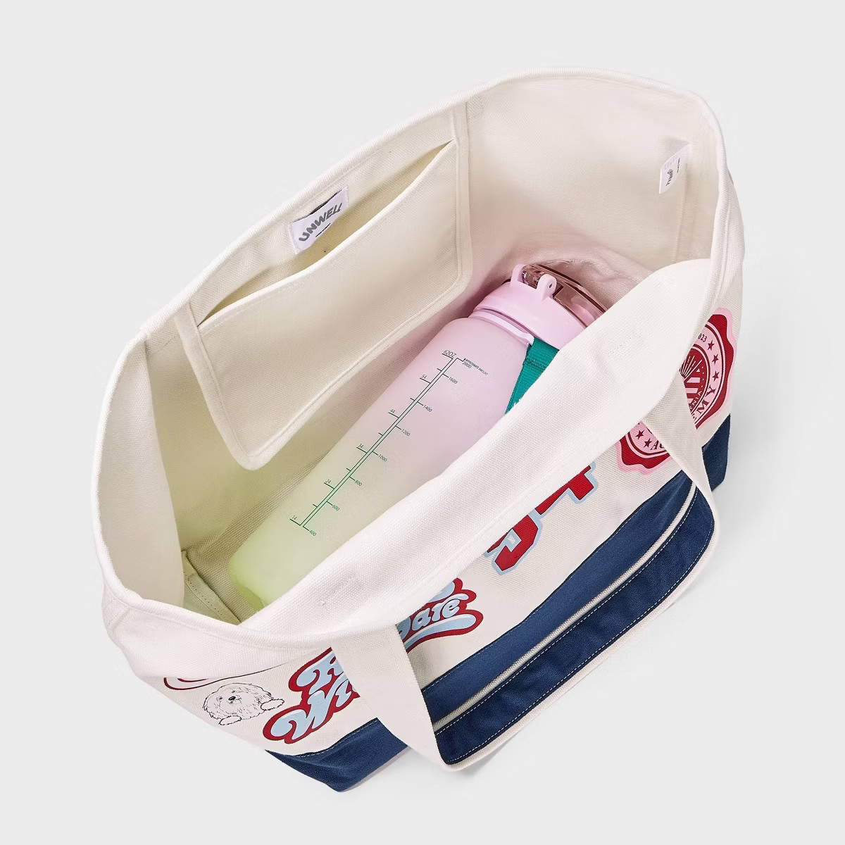 Unwell Handle Tote Bag - Blue | Target