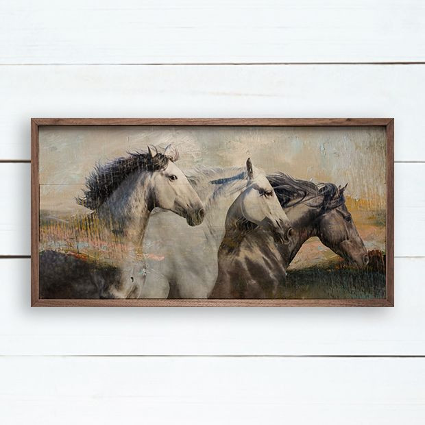 Northwind Freedom Horse Wall Art | Antique Farm House