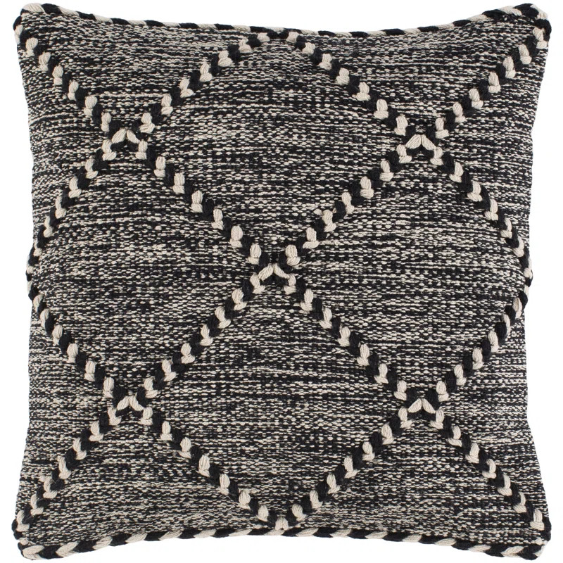Zanafi Geometric Cotton Reversible Throw Pillow | Wayfair North America