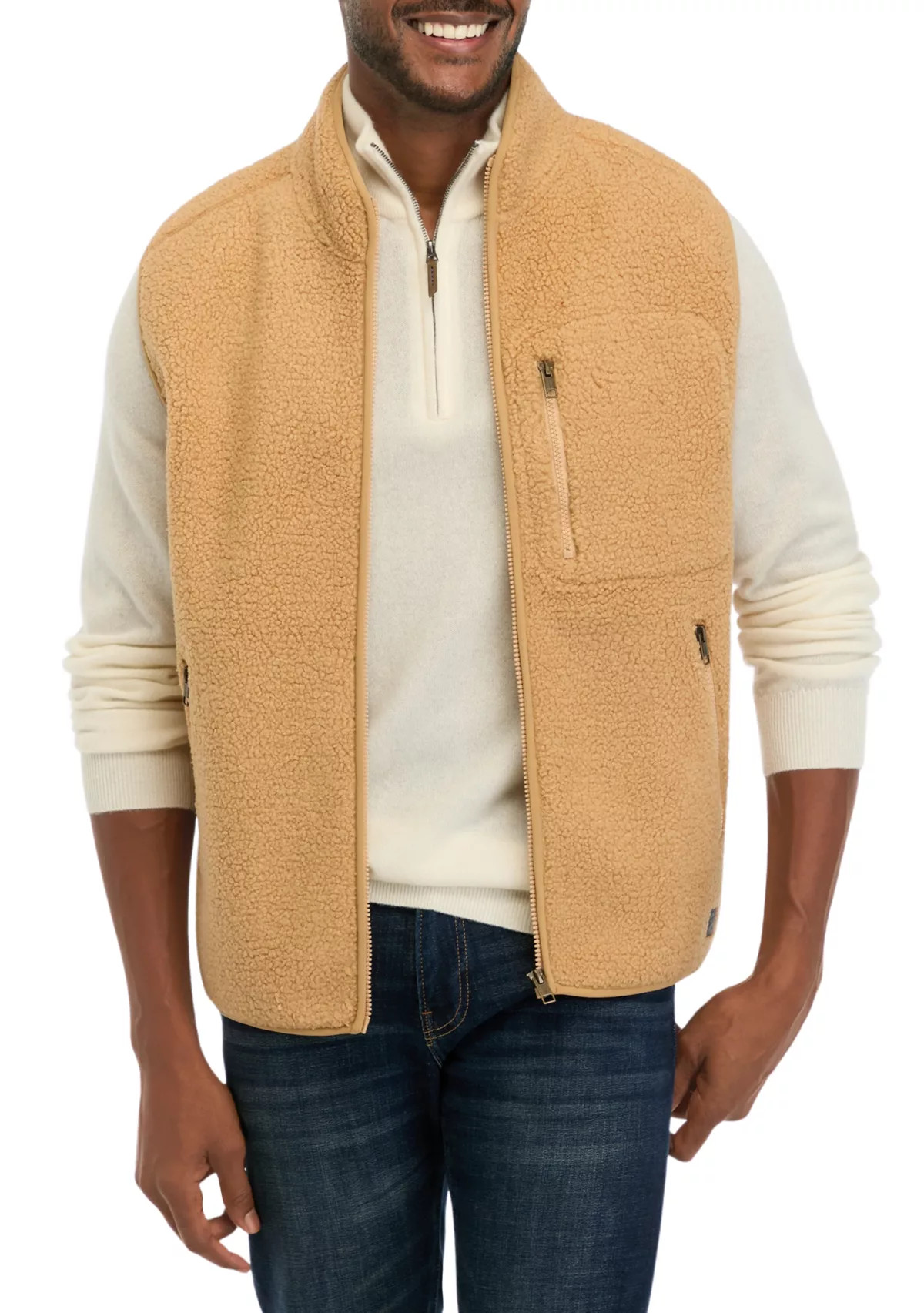 Men's Teddy Sherpa Vest | Belk